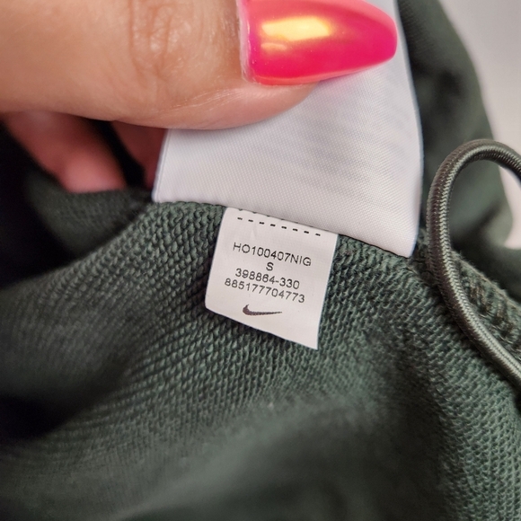 Nike ACG Green Plaid Full Zip Hoodie Hooded Sweatshirt Jacket Mens Small skater - Picture 13 of 16